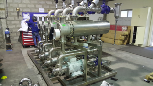 Fabrication of CIP skid